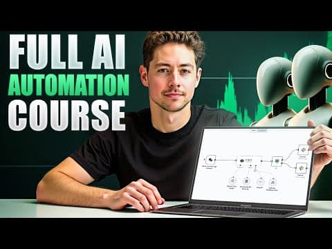How to Build and Sell AI Automations with N8N thumbnail