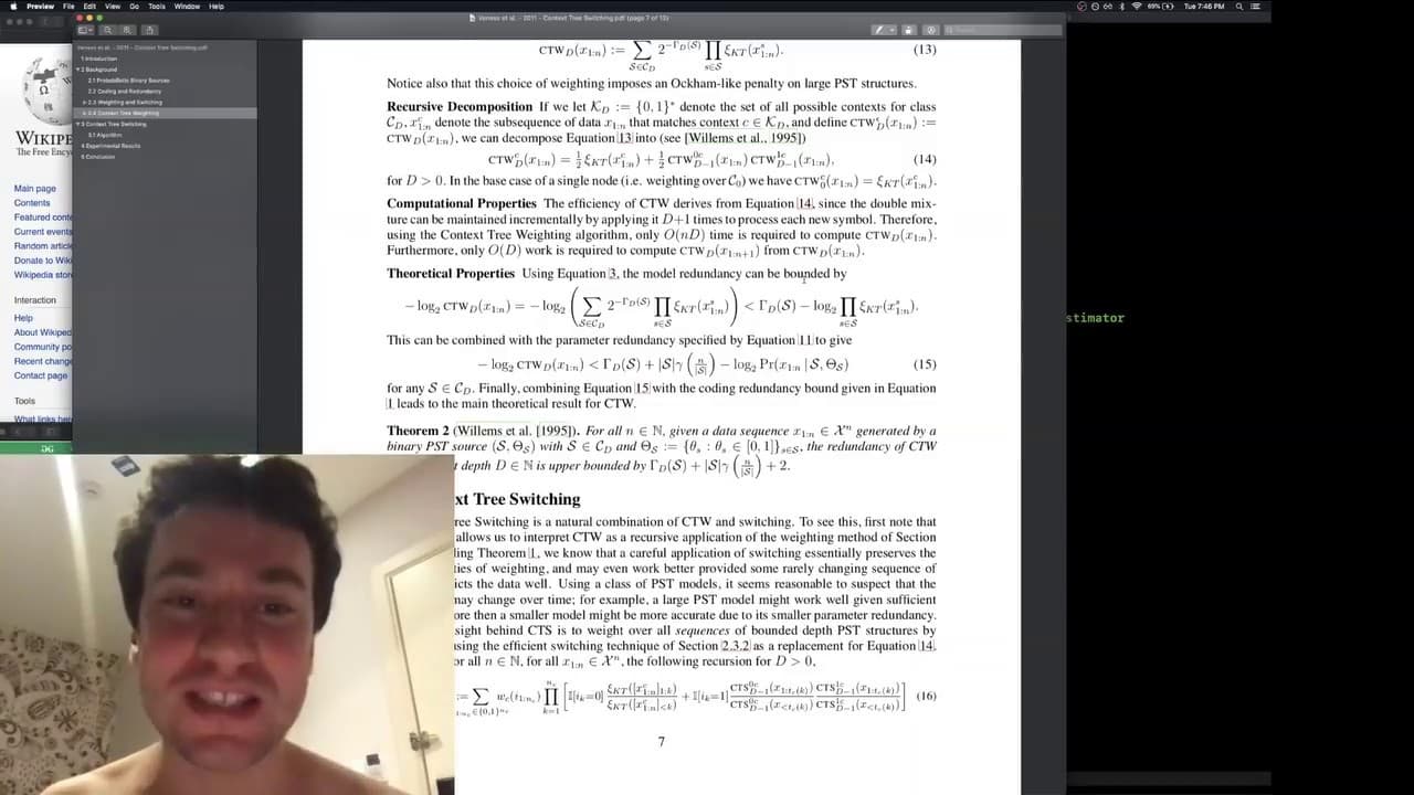 YouTube video player