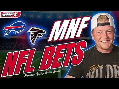Bills vs Falcons Monday Night Football Picks | FREE NFL Bets, Predictions, and Player Props! thumbnail