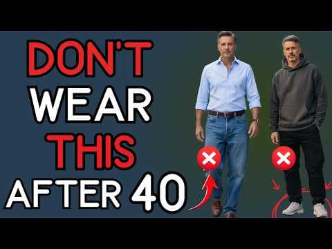 10 Casual Style Mistakes Every Man Over 40 Still Makes | 40+ Men's Fashion thumbnail