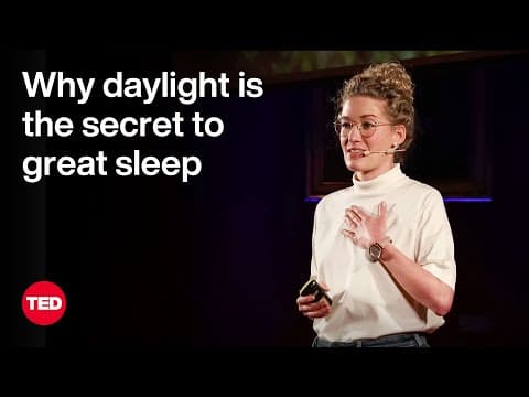 Why Daylight Is the Secret to Great Sleep | Christine Blume | TED thumbnail
