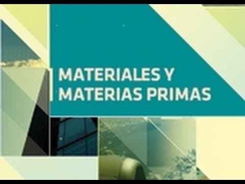 ¿Cómo influyen los materiales en nuestra vida diaria? thumbnail