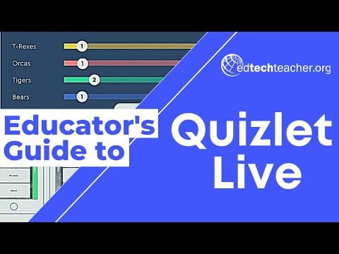 Educator's Guide to Quizlet Live thumbnail