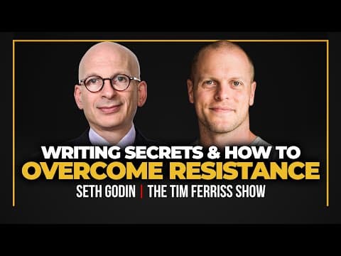 How to Overcome Resistance — Seth Godin thumbnail