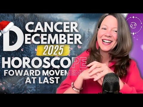 Luck and Focused Effort Bring Success 🔆 CANCER DECEMBER 2025 HOROSCOPE. thumbnail