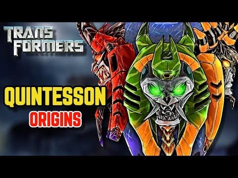 Quintesson Origins - Treacherous, Manipulative And Insanely Evil Entities In Transformers Universe thumbnail