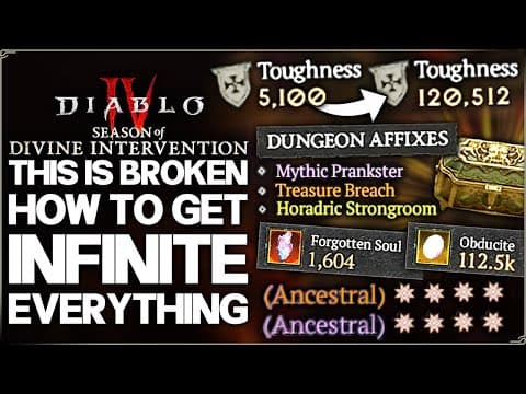 Diablo 4 - Do THIS Now - Get Easy INFINITE Ancestrals & Make ANY Build OP - Season 11 Paladin Guide! thumbnail