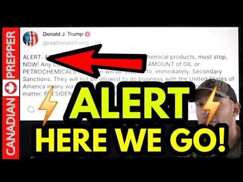 ⚡ALERT! TRUMP ISSUES ALERT! TALKS COLLAPSE! WAR ON IRAN/CHINA! US FAKE DEAL COVER TO ARM UKRAINE! thumbnail