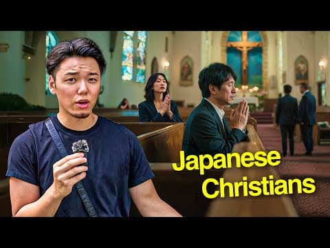 Inside Japanese Christian Church in Tokyo  thumbnail