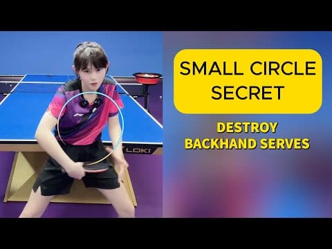 The 'Small Circle' Secret: How to Return Deep Backhand Serves(A Serve-Return Tutorial) thumbnail