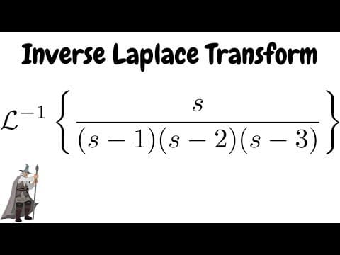Inverse Laplace Transform with Partial Fractions Cover-Up Method thumbnail