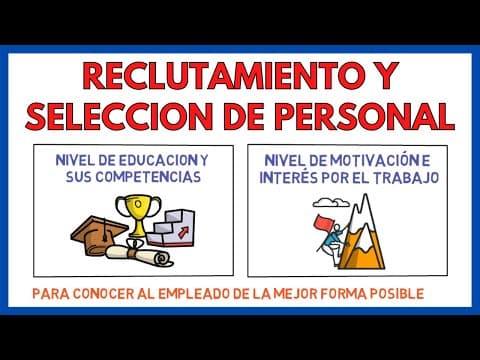 RECLUTAMIENTO y SELECCION del PERSONAL 🤝 | Economía de la empresa 158# thumbnail