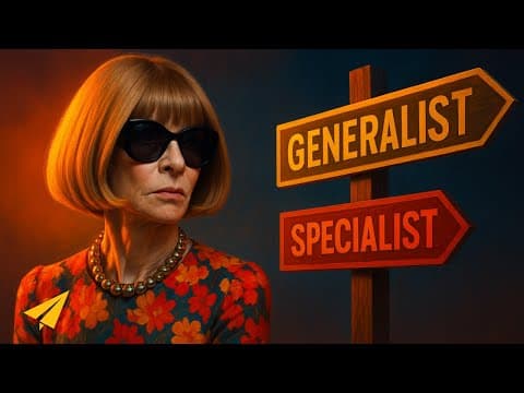 STOP Highly SPECIALIZING, it Doesn't Work in the MODERN WORLD! | Anna Wintour | Top 10 Rules thumbnail