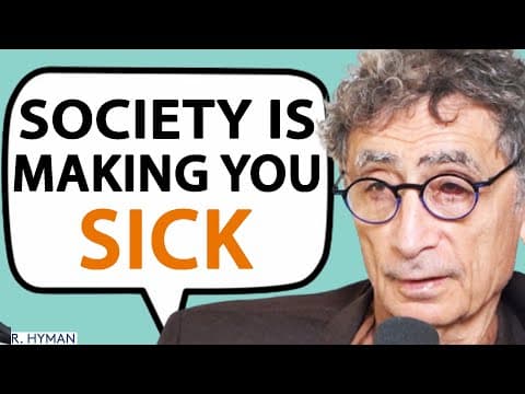 This Is Making Us SICK! - The Connection Between STRESS, TRAUMA & DISEASE | Dr. Gabor Maté thumbnail