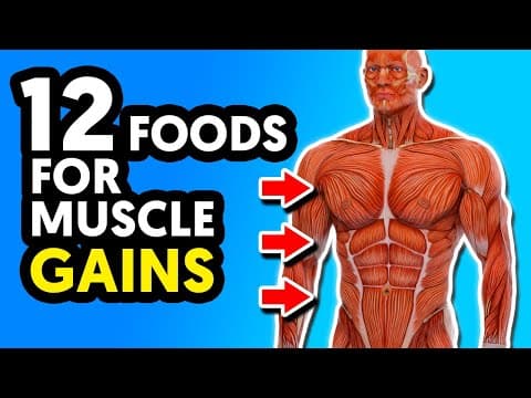 12 Best Foods For Muscle Building and Strength thumbnail