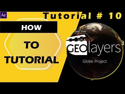 How to draw oceans and rivers in Geolayers 3 with After Effects? thumbnail