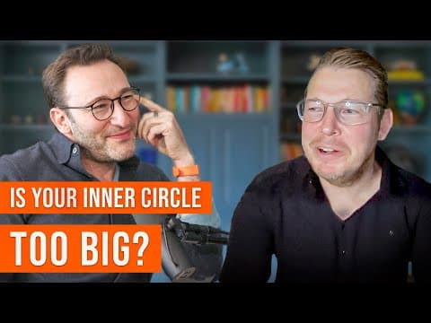 Choose Your Seven Humans Wisely with author Fredrik Backman | Simon Sinek thumbnail