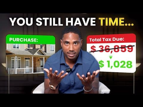 How to Avoid Taxes with Real Estate Before Year End! thumbnail
