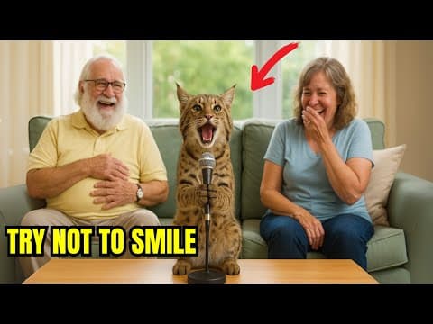 rescued bobcat never stops talking… try not to smile at his silly charm thumbnail