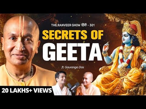 ASLI Gita Gyaan - Life & Spiritual Lessons From Sanatan Dharm Ft. Gauranga Das Prabhu | TRS हिंदी thumbnail