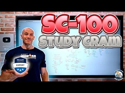 SC-100 Cybersecurity Architect Expert Certification Study Cram thumbnail
