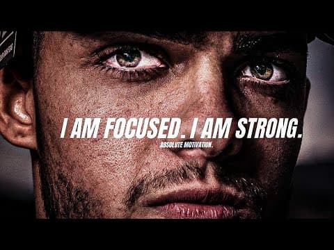 I AM FOCUSED! I AM STRONG! - INTENSE Motivational Speech Video for those who are DETERMINED! (EPIC) thumbnail