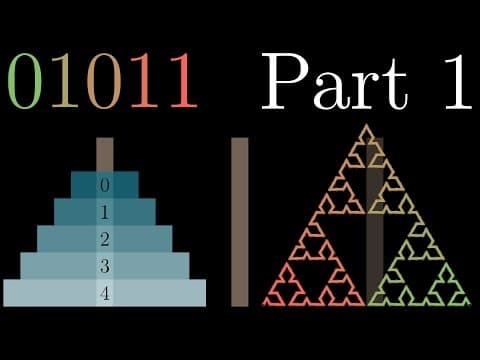 How to Solve Towers of Hanoi Using Binary thumbnail