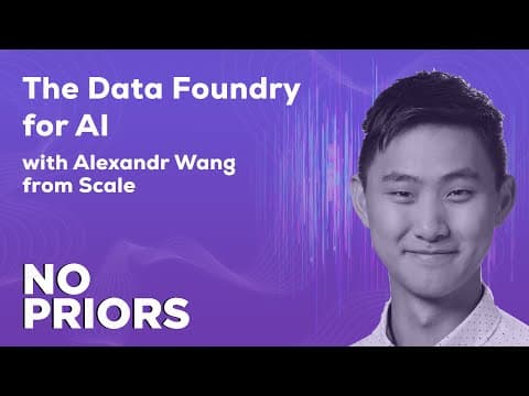 No Priors Ep. 65 | With Scale AI CEO Alexandr Wang thumbnail