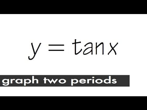 graph of y=tan(x) thumbnail