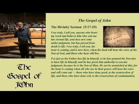 14. The Divinity Sermon (John 5:17-29, 2/5/2023) thumbnail