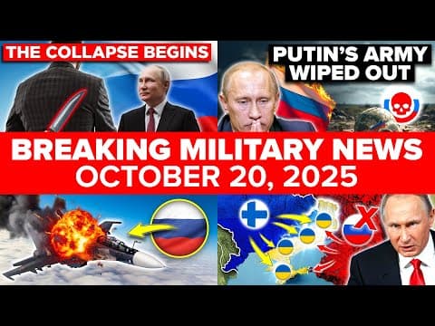 BREAKING MILITARY NEWS - October 20th 2025 thumbnail