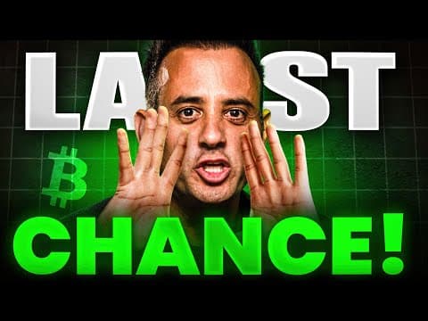This Is Your Final Chance To Act Before Crypto Goes PARABOLIC! thumbnail