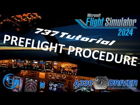 PMDG 737 Virtual Type Rating 5: Flight Deck Setup | Real 737 Pilot thumbnail