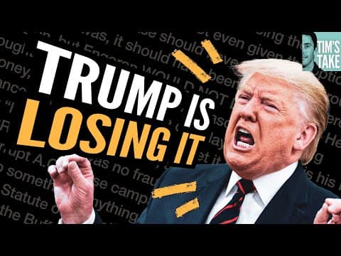 Trump's Insanity Skyrocketing on Truth Social | Tim's Take thumbnail