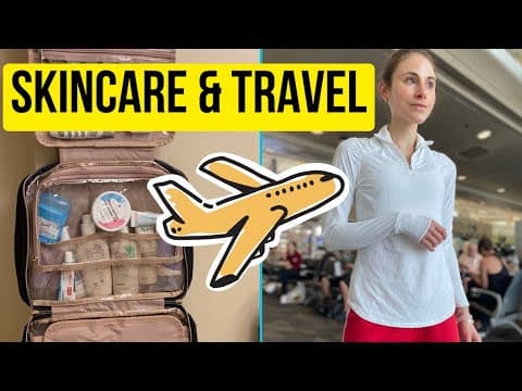SKINCARE & TRAVEL 🛫 COME TO THE AIRPORT WITH ME @DrDrayzday thumbnail