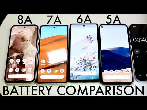 Which Google Pixel Model Has the Best Battery Life? thumbnail