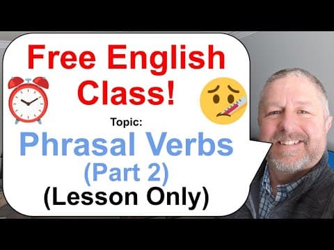 What Are Common Phrasal Verbs and Their Meanings? thumbnail
