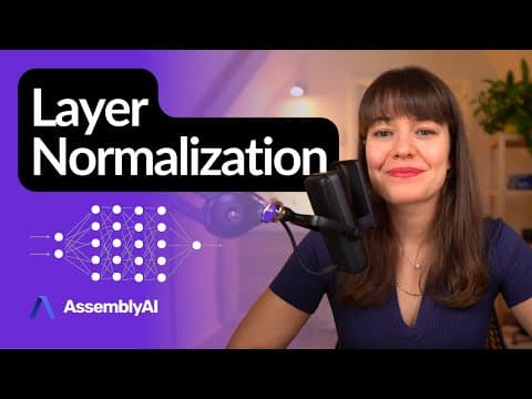 What is Layer Normalization? | Deep Learning Fundamentals thumbnail