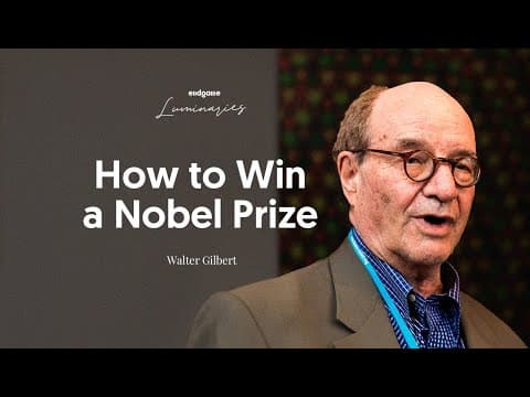 Nobel Laureate Turned Entrepreneur - Walter Gilbert | Endgame #194 (Luminaries) thumbnail