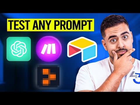 How to Test Any Prompt (no one talks about this) thumbnail