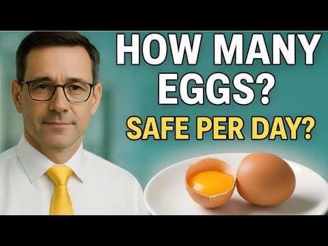 How Many Eggs Can You Safely Eat Per Day? Doctor Reveals the Shocking Truth thumbnail