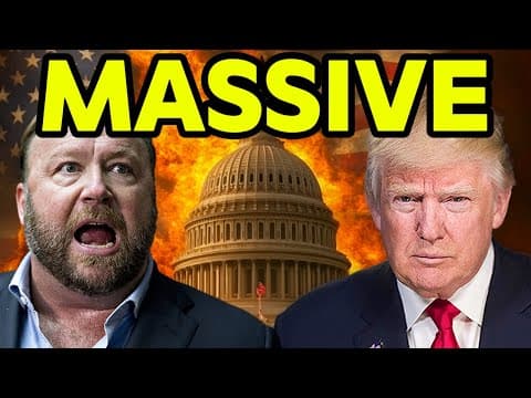 Alex Jones: ‘Trump Is About to Do Something MASSIVE!' thumbnail