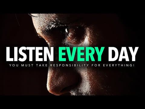 These Motivational Speeches will leave you with NO DOUBT who is responsible for YOUR success thumbnail