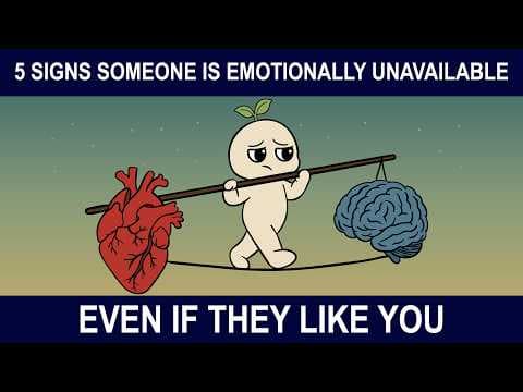 5 Signs Someone Is Emotionally Unavailable, Even If They Like You thumbnail