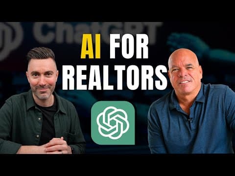 AI Tools & Strategies Every Real Estate Agent Needs in 2025 thumbnail