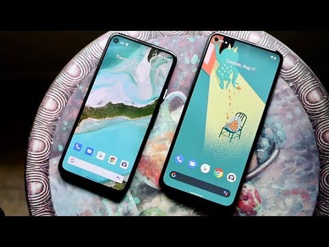 Google Pixel 5a Vs Google Pixel 4a! (Comparison) (Review) thumbnail