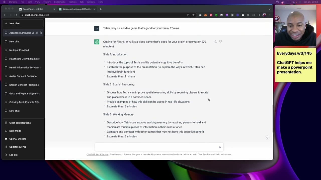 YouTube video player
