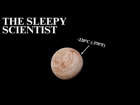 The Sleepy Scientist | The Frozen Cosmos thumbnail