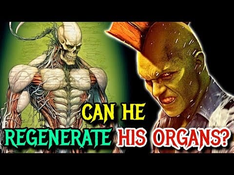 Savage Dragon Anatomy -  Does He Have Immunity From Telepathy? Is He Immortal? thumbnail
