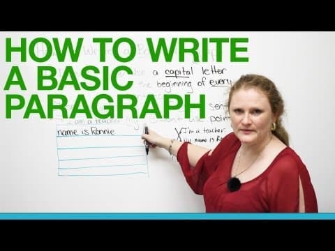 How to Write a Basic English Paragraph Like a Pro thumbnail